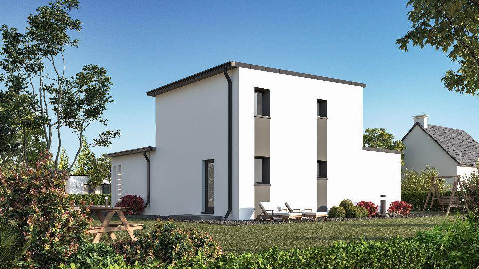Programme terrain + maison à Plabennec en Finistère (29) de 94 m² à vendre au prix de 352582€ - 3