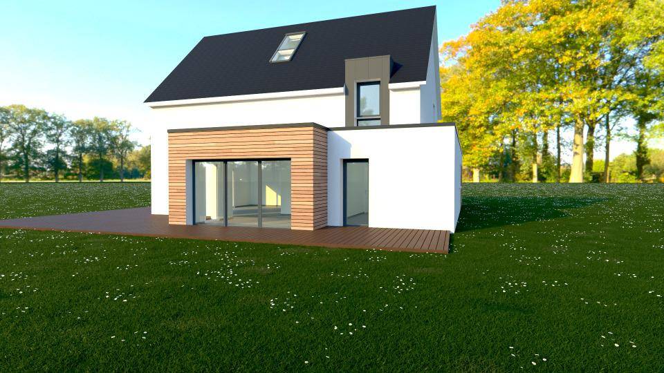 Programme terrain + maison à La Vacherie en Eure (27) de 145 m² à vendre au prix de 365700€ - 1