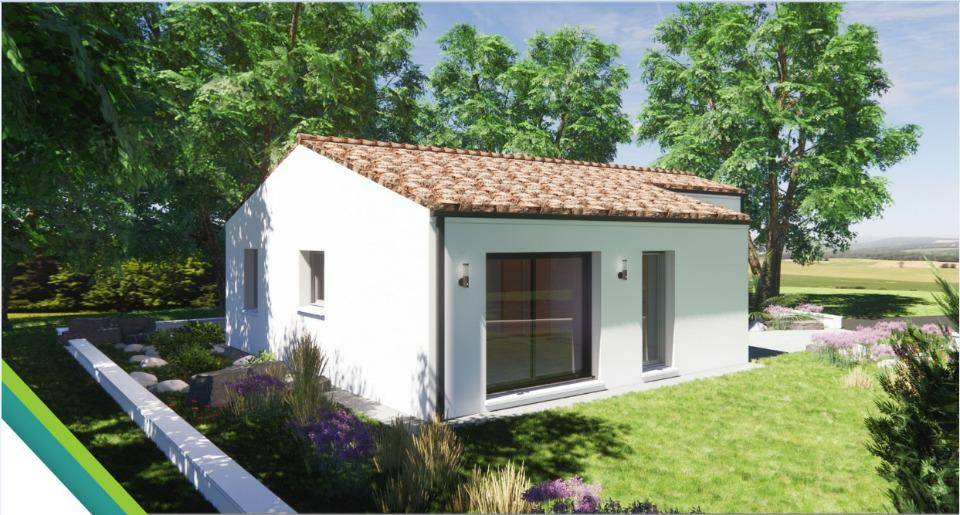 Programme terrain + maison à Anais en Charente (16) de 66 m² à vendre au prix de 190000€ - 2