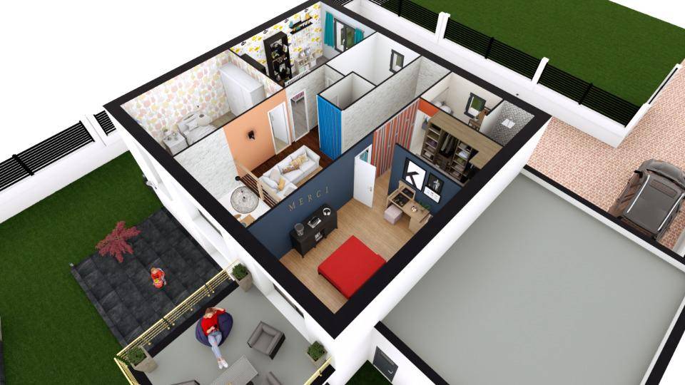 Programme terrain + maison à L'Isle-d'Abeau en Isère (38) de 130 m² à vendre au prix de 328500€ - 3
