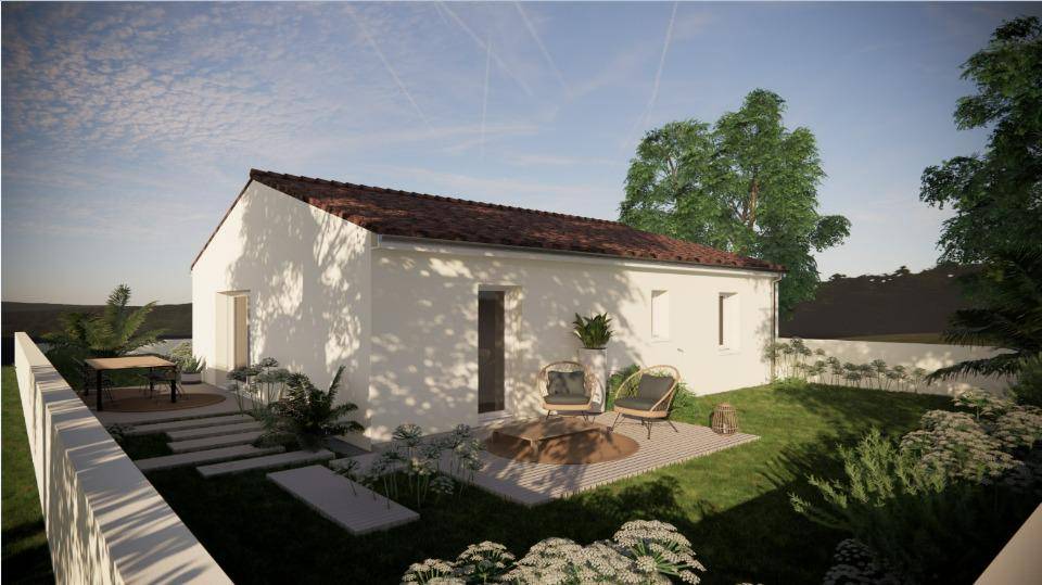 Programme terrain + maison à Cozes en Charente-Maritime (17) de 70 m² à vendre au prix de 223500€ - 3