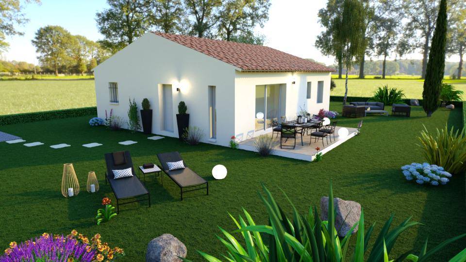 Programme terrain + maison à Caseneuve en Vaucluse (84) de 83 m² à vendre au prix de 275000€ - 2