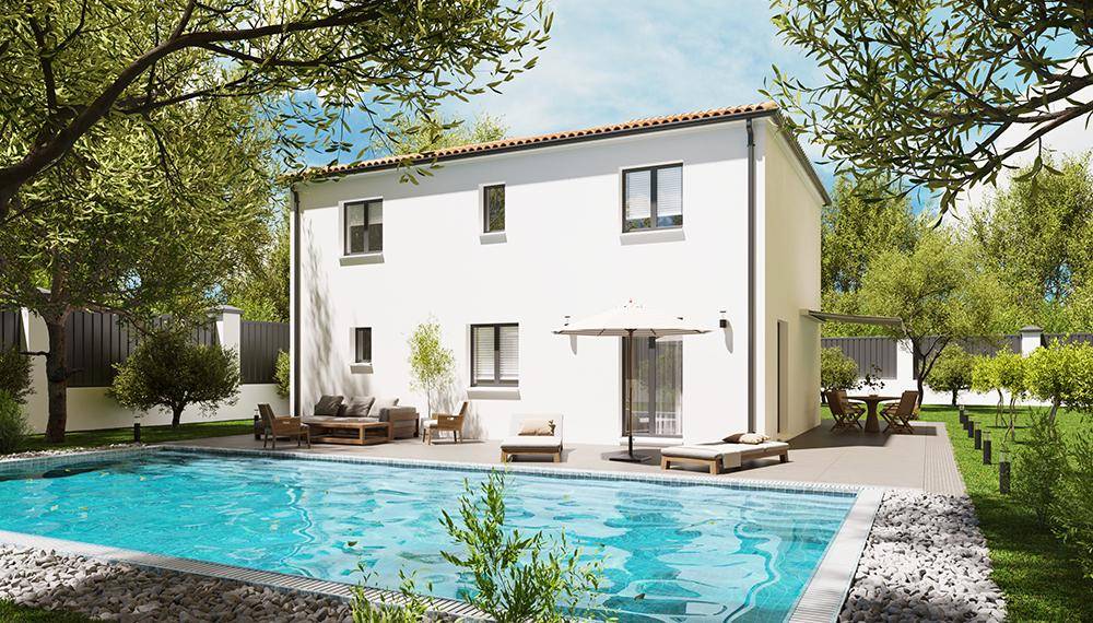 Programme terrain + maison à Couzeix en Haute-Vienne (87) de 120 m² à vendre au prix de 304541€ - 2