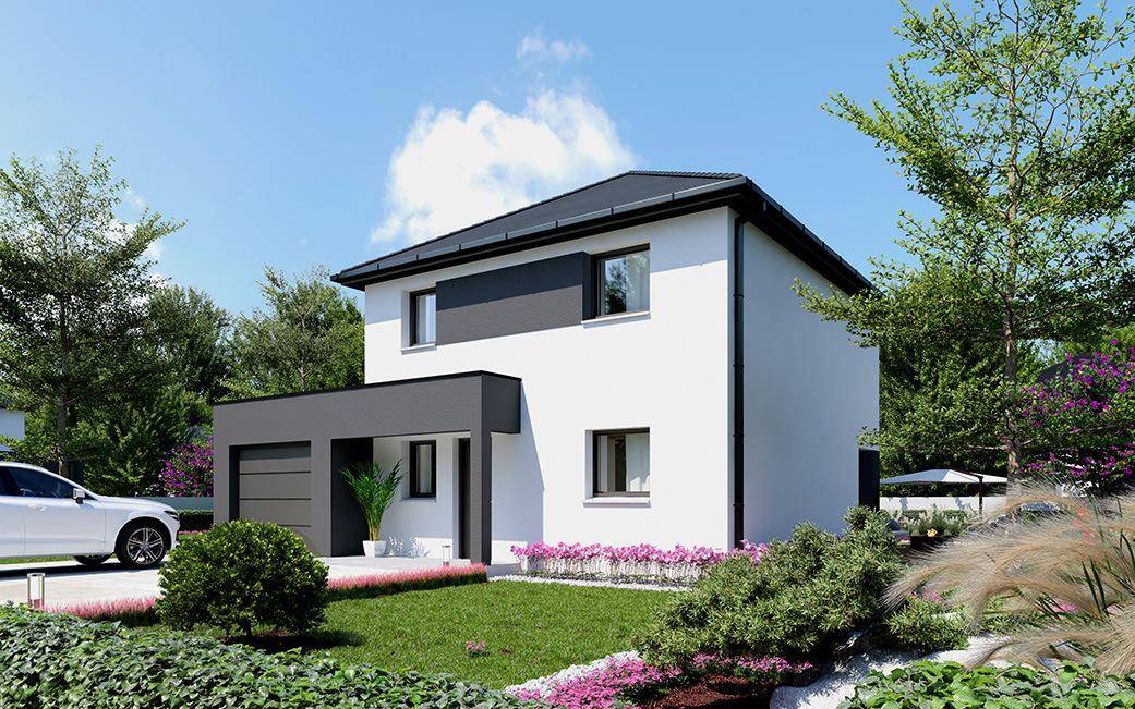 Programme terrain + maison à Romagné en Ille-et-Vilaine (35) de 114 m² à vendre au prix de 255290€ - 1