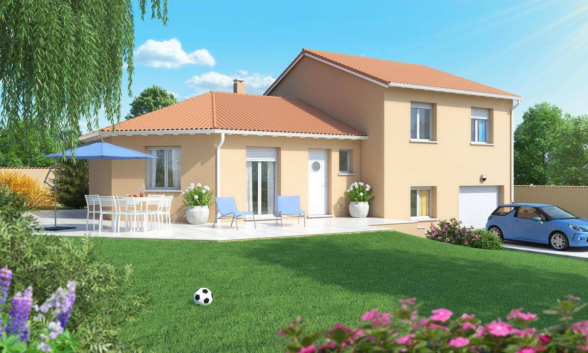 Programme terrain + maison à Voiron en Isère (38) de 113 m² à vendre au prix de 540000€ - 2