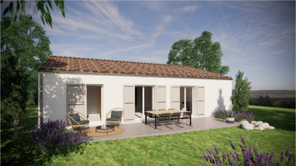Programme terrain + maison à Corme-Écluse en Charente-Maritime (17) de 85 m² à vendre au prix de 231000€ - 1