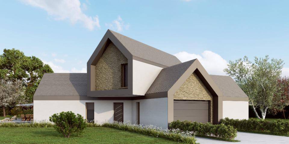 Programme terrain + maison à Colmar en Haut-Rhin (68) de 156 m² à vendre au prix de 994000€ - 1