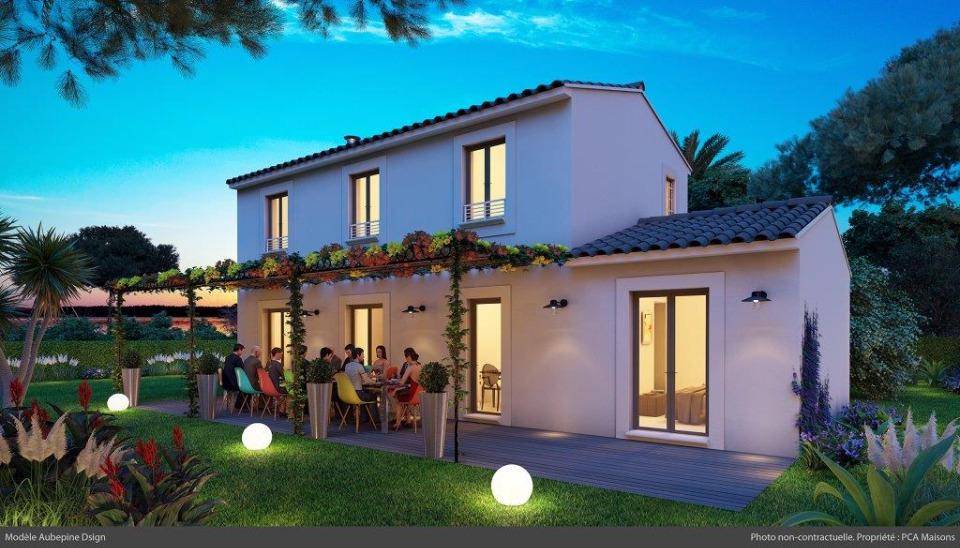 Programme terrain + maison à Carcès en Var (83) de 110 m² à vendre au prix de 329000€ - 1