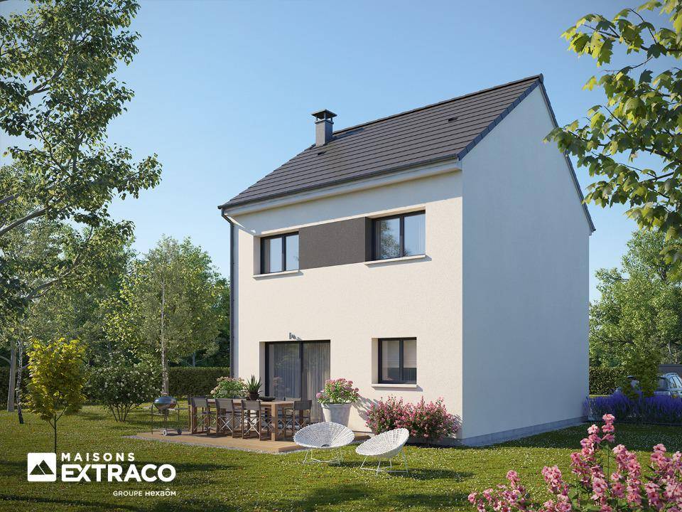 Programme terrain + maison à Freneuse en Yvelines (78) de 90 m² à vendre au prix de 239800€ - 2