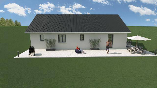 Programme terrain + maison à Pontcharra en Isère (38) de 88 m² à vendre au prix de 297500€ - 1