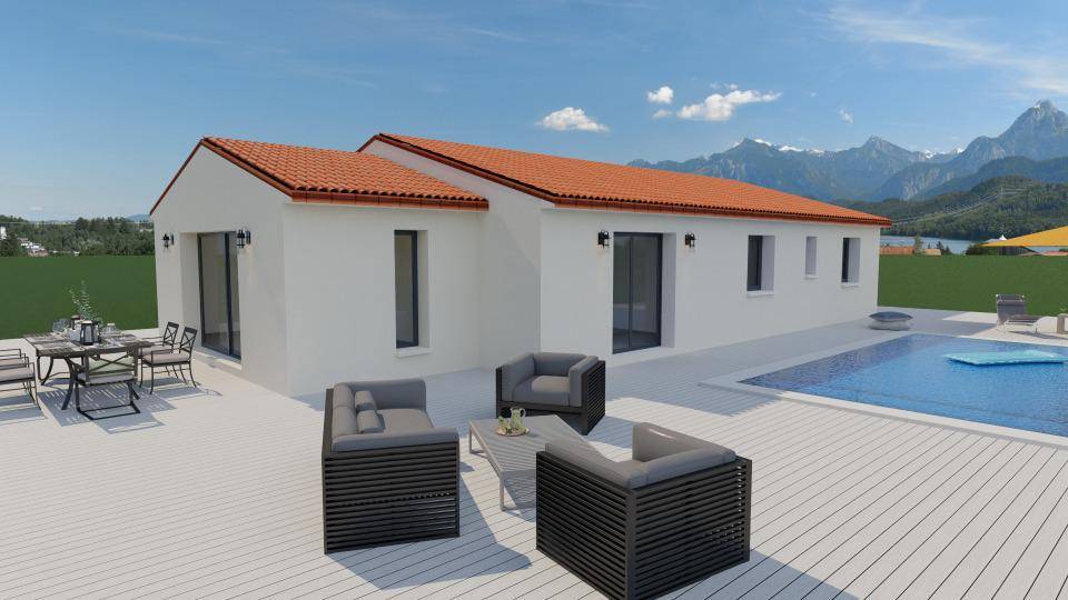 Programme terrain + maison à Corneilla-de-Conflent en Pyrénées-Orientales (66) de 128 m² à vendre au prix de 358000€ - 1