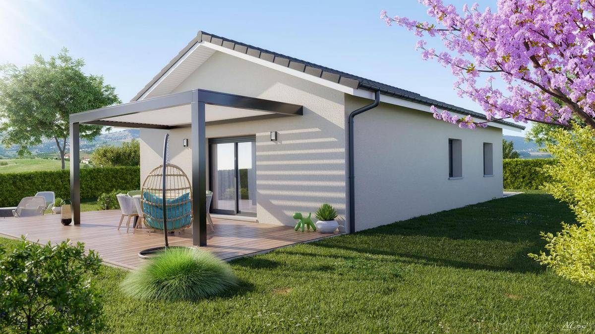 Programme terrain + maison à Faverges-Seythenex en Haute-Savoie (74) de 91 m² à vendre au prix de 419017€ - 1