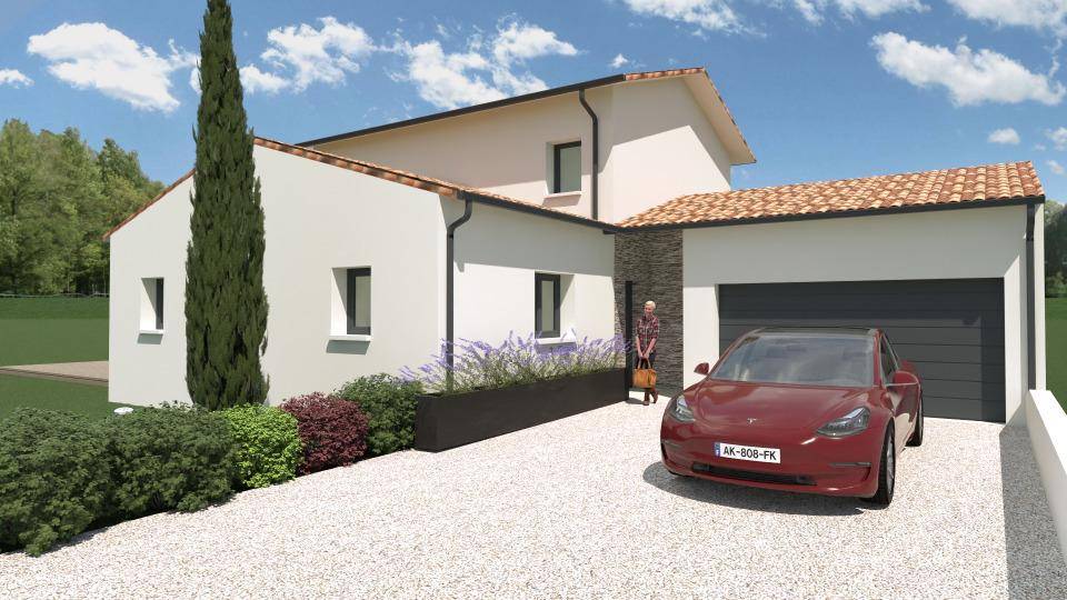 Programme terrain + maison à Pins-Justaret en Haute-Garonne (31) de 152 m² à vendre au prix de 452100€ - 2