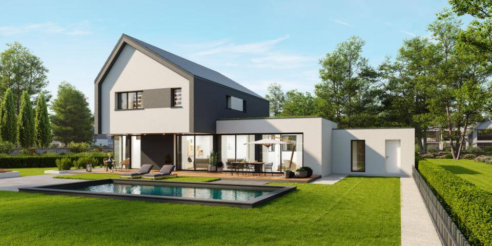 Programme terrain + maison à Soultzmatt en Haut-Rhin (68) de 192 m² à vendre au prix de 734000€ - 2