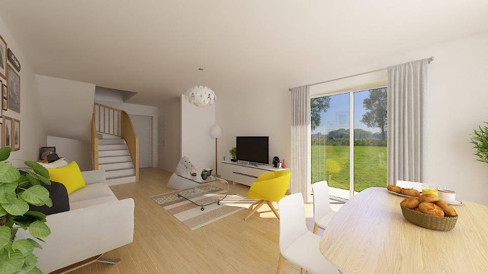 Programme terrain + maison à Saint-Romain-le-Puy en Loire (42) de 100 m² à vendre au prix de 268000€ - 3