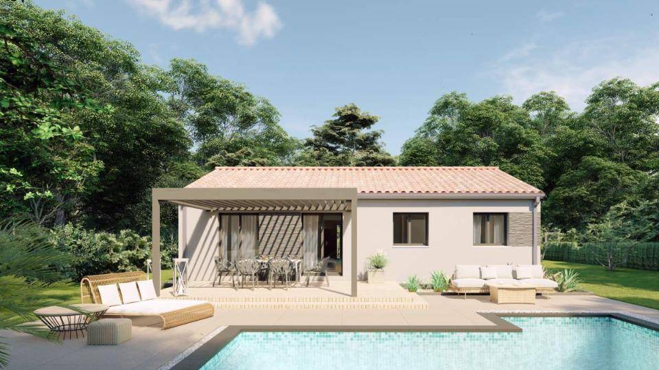 Programme terrain + maison à Villandraut en Gironde (33) de 84 m² à vendre au prix de 201800€ - 4