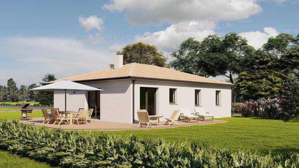 Programme terrain + maison à Les Moutiers-en-Retz en Loire-Atlantique (44) de 90 m² à vendre au prix de 430000€ - 1