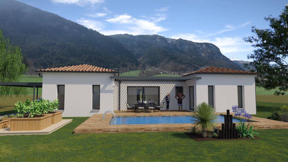 Programme terrain + maison à Pins-Justaret en Haute-Garonne (31) de 109 m² à vendre au prix de 372455€ - 1