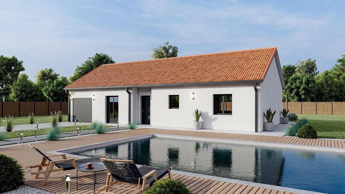 Programme terrain + maison à Frignicourt en Marne (51) de 84 m² à vendre au prix de 162700€ - 1