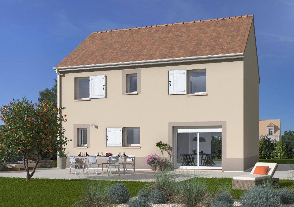 Programme terrain + maison à Gargenville en Yvelines (78) de 109 m² à vendre au prix de 345000€ - 2