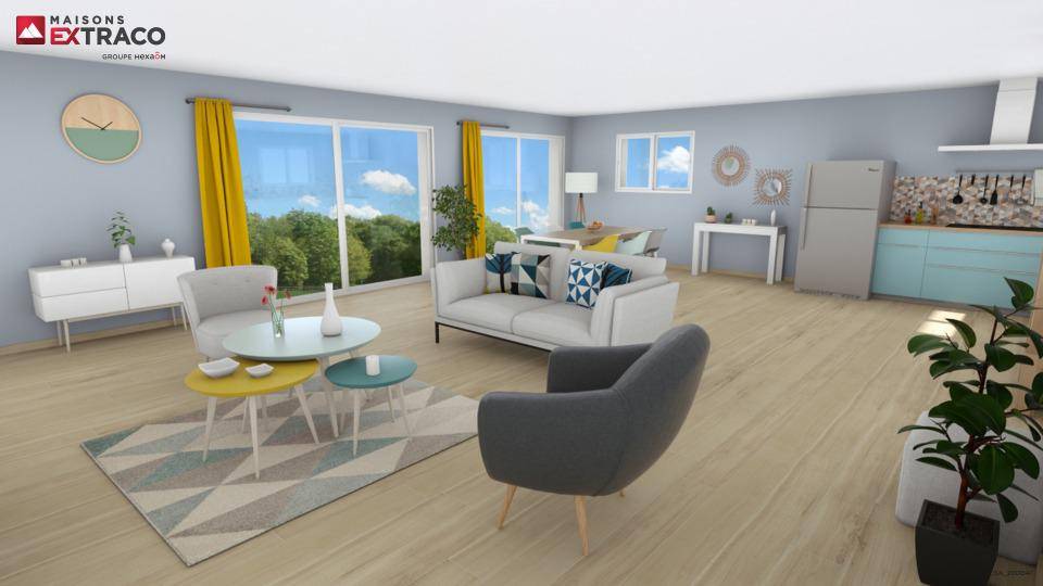 Programme terrain + maison à Le Tilleul en Seine-Maritime (76) de 184 m² à vendre au prix de 462900€ - 2