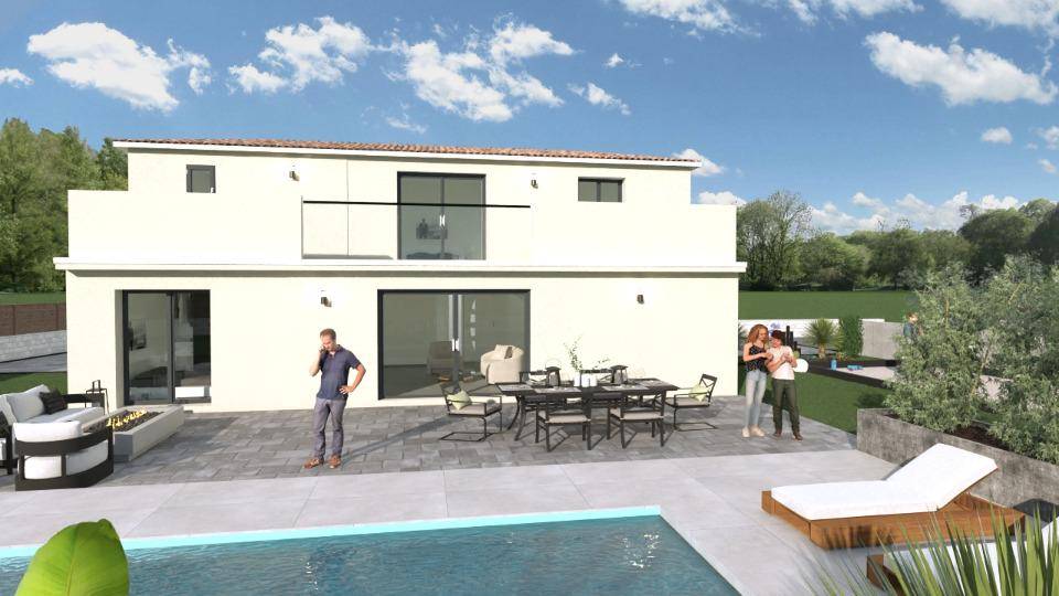 Programme terrain + maison à Ollioules en Var (83) de 116 m² à vendre au prix de 670000€ - 1
