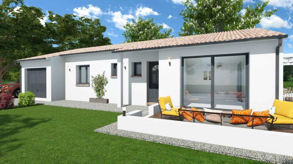 Programme terrain + maison à Saint-Félix-Lauragais en Haute-Garonne (31) de 103 m² à vendre au prix de 246108€ - 2