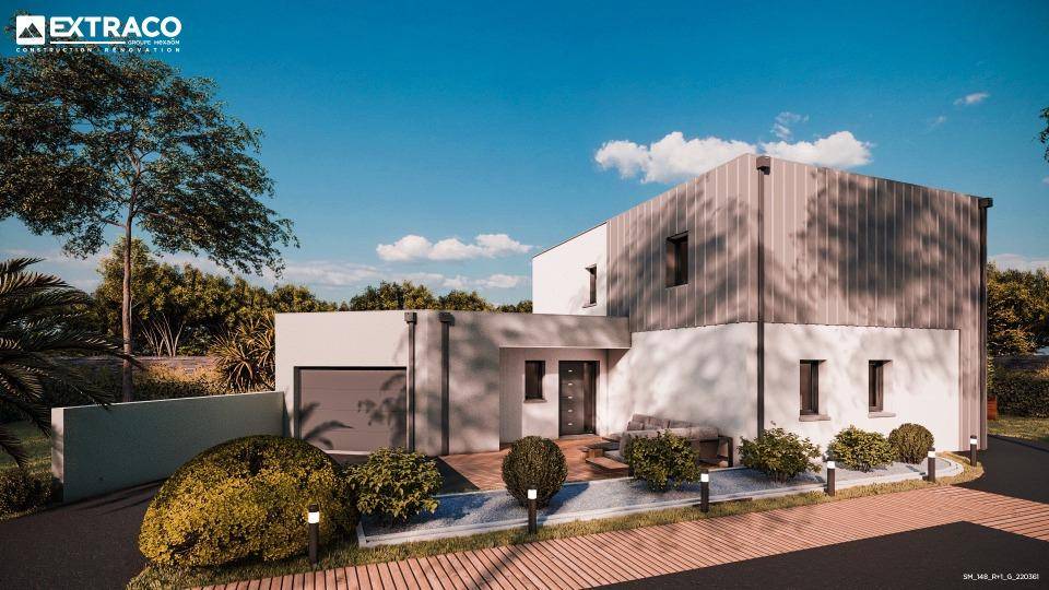 Programme terrain + maison à Rogerville en Seine-Maritime (76) de 148 m² à vendre au prix de 425000€ - 2