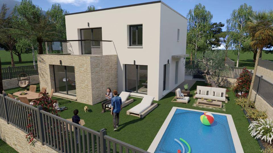 Programme terrain + maison à Bandol en Var (83) de 116 m² à vendre au prix de 790000€ - 2