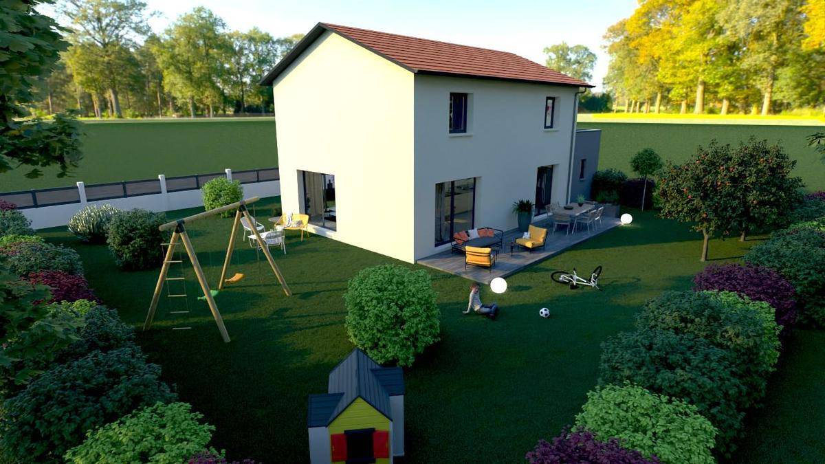 Programme terrain + maison à Francheville en Rhône (69) de 120 m² à vendre au prix de 580250€ - 2