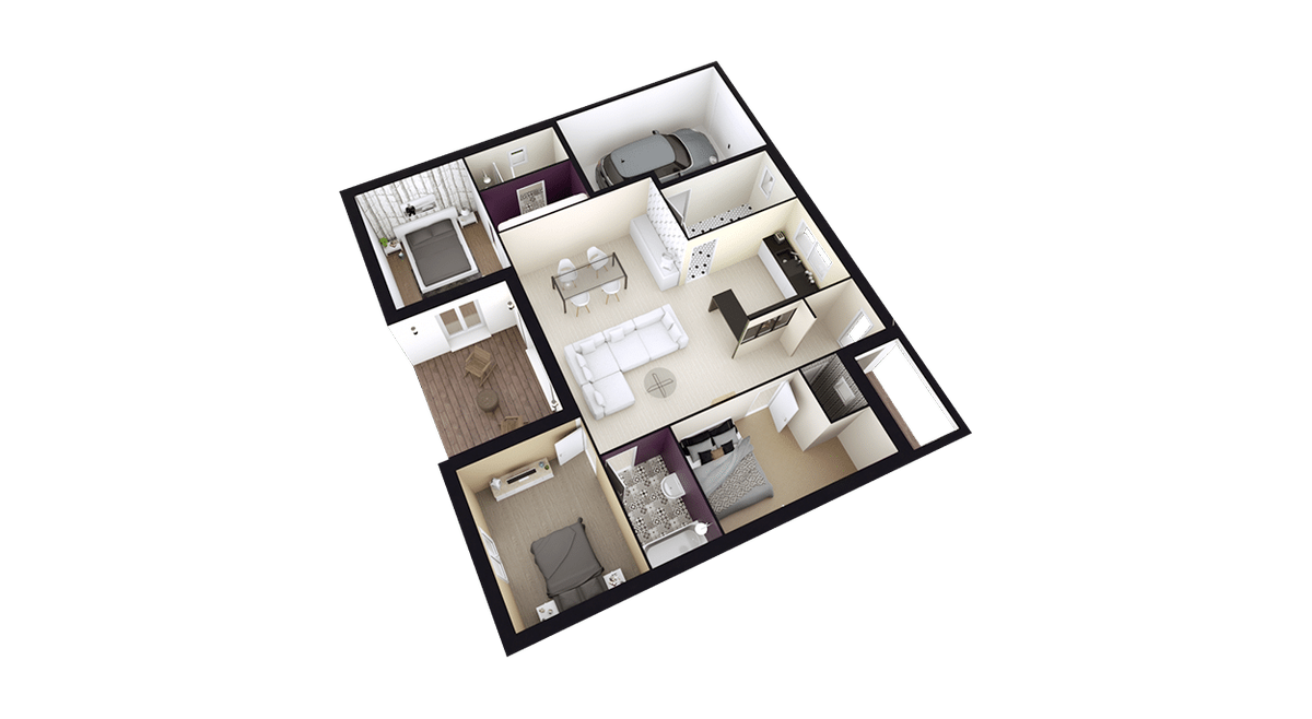 Programme terrain + maison à La Vendue-Mignot en Aube (10) de 124 m² à vendre au prix de 243800€ - 4