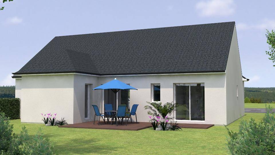Programme terrain + maison à Mauges-sur-Loire en Maine-et-Loire (49) de 99 m² à vendre au prix de 256700€ - 2