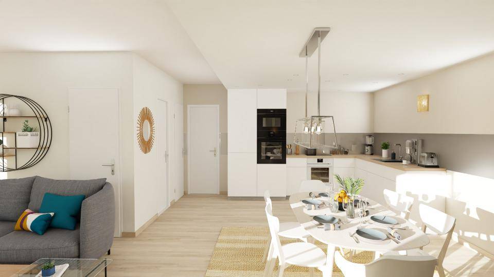 Programme terrain + maison à La Vicomté-sur-Rance en Côtes-d'Armor (22) de 67 m² à vendre au prix de 233000€ - 3