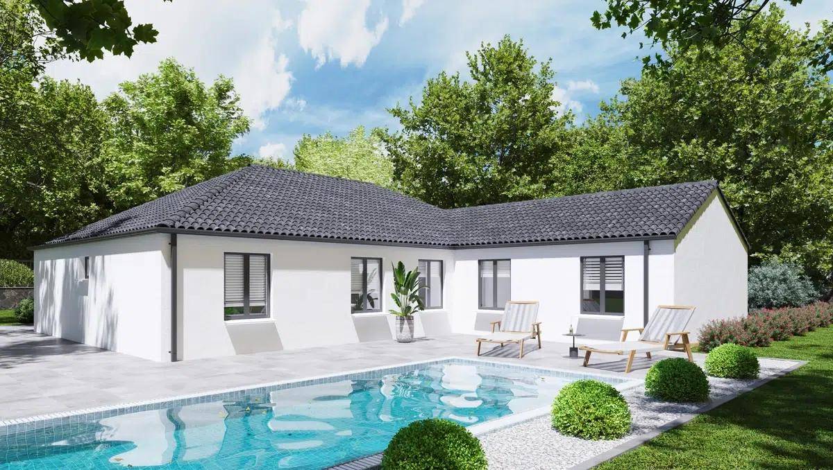 Programme terrain + maison à Saint-Étienne-de-Vicq en Allier (03) de 115 m² à vendre au prix de 250688€ - 2