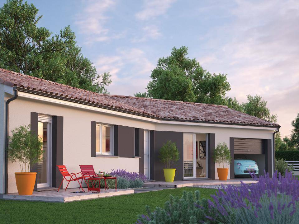 Programme terrain + maison à Argagnon en Pyrénées-Atlantiques (64) de 69 m² à vendre au prix de 225000€ - 2