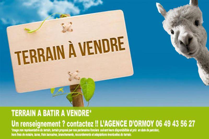Terrain seul à Beaumont-du-Gâtinais en Seine-et-Marne (77) de 320 m² à vendre au prix de 42000€
