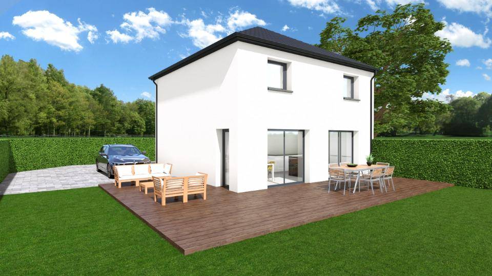 Programme terrain + maison à Wambaix en Nord (59) de 100 m² à vendre au prix de 229000€ - 2