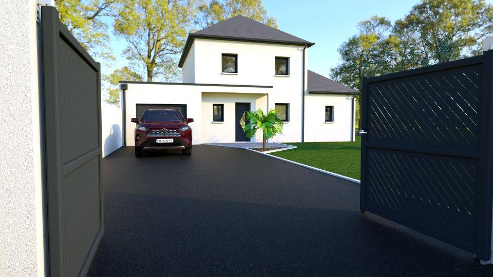 Programme terrain + maison à Éterville en Calvados (14) de 100 m² à vendre au prix de 305000€ - 1