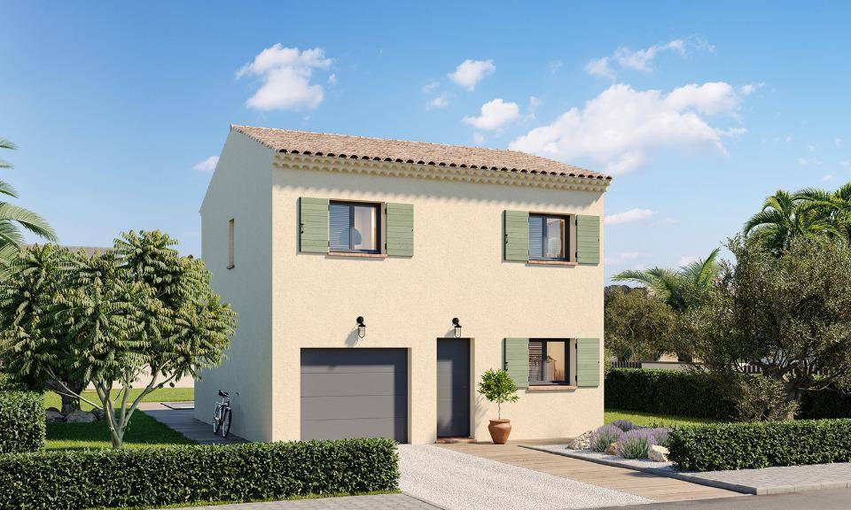 Programme terrain + maison à Clermont-l'Hérault en Hérault (34) de 82 m² à vendre au prix de 268900€ - 1