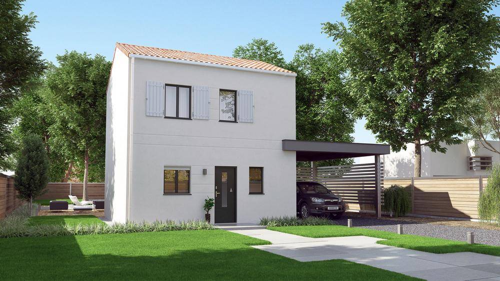 Programme terrain + maison à Le Grand-Village-Plage en Charente-Maritime (17) de 70 m² à vendre au prix de 318102€ - 1