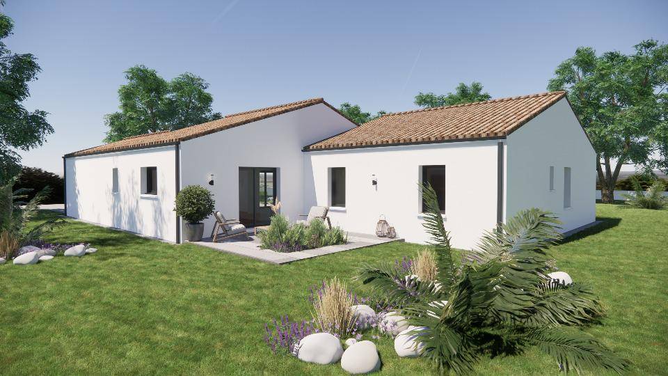 Programme terrain + maison à Puymoyen en Charente (16) de 130 m² à vendre au prix de 670000€ - 4