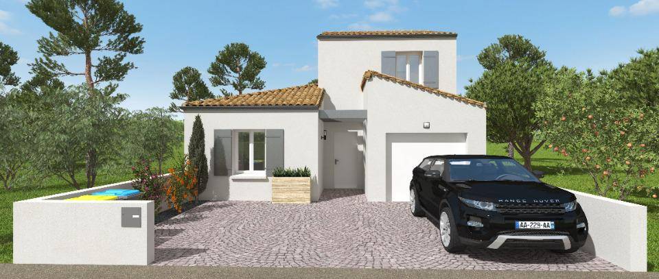 Programme terrain + maison à Bouhet en Charente-Maritime (17) de 91 m² à vendre au prix de 189000€ - 1