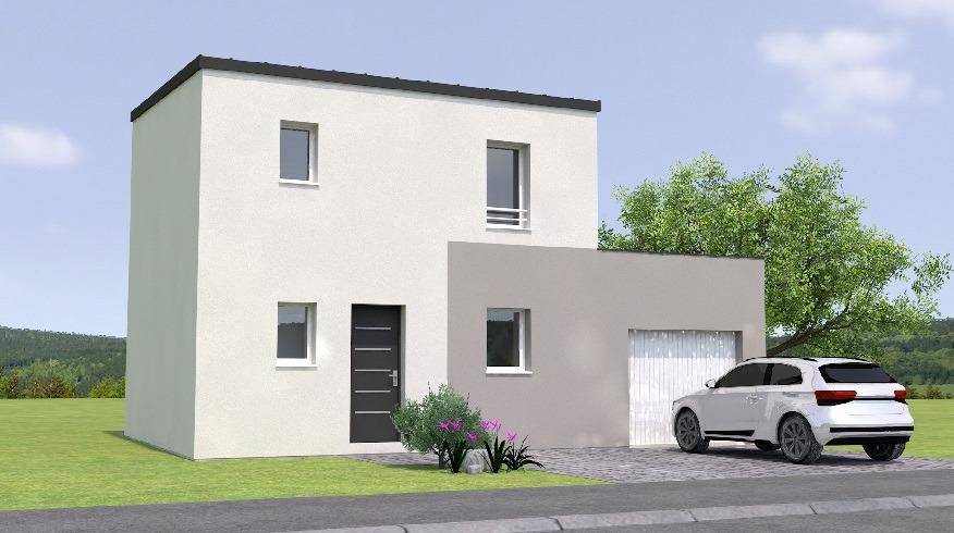 Programme terrain + maison à Beaufort-en-Anjou en Maine-et-Loire (49) de 90 m² à vendre au prix de 221000€ - 1