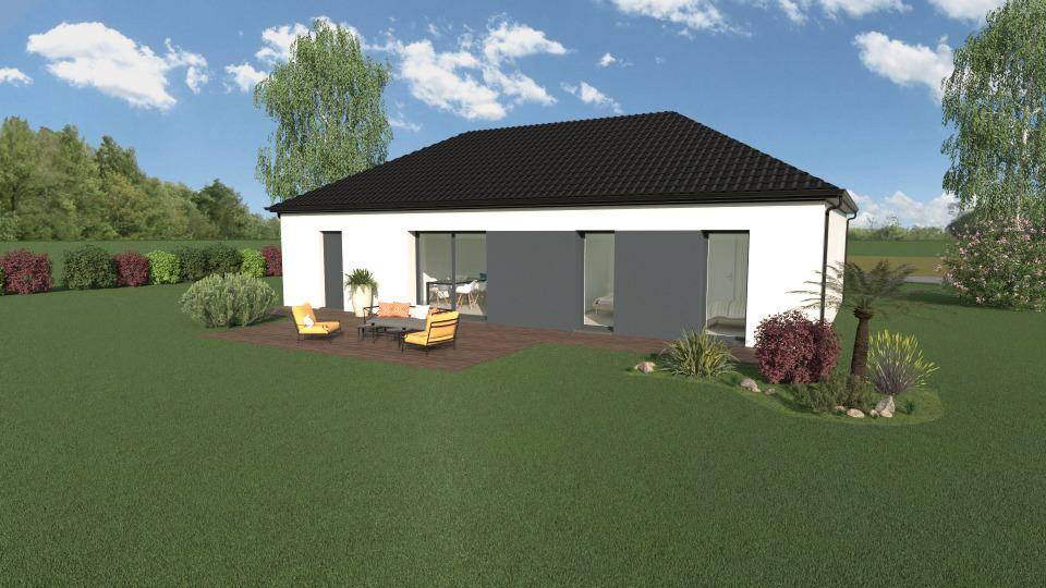 Programme terrain + maison à Saint-Omer en Pas-de-Calais (62) de 83 m² à vendre au prix de 265804€ - 2
