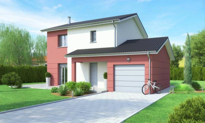 Programme terrain + maison à Morestel en Isère (38) de 91 m² à vendre au prix de 309610€ - 1