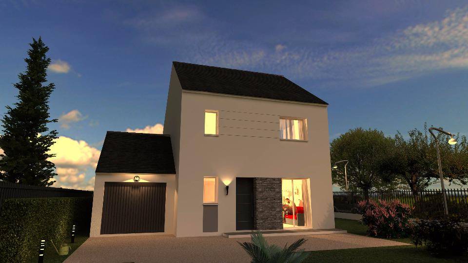 Programme terrain + maison à Vernouillet en Yvelines (78) de 96 m² à vendre au prix de 390000€ - 2