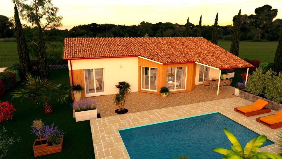 Programme terrain + maison à Mérignac en Charente-Maritime (17) de 107 m² à vendre au prix de 285066€ - 2