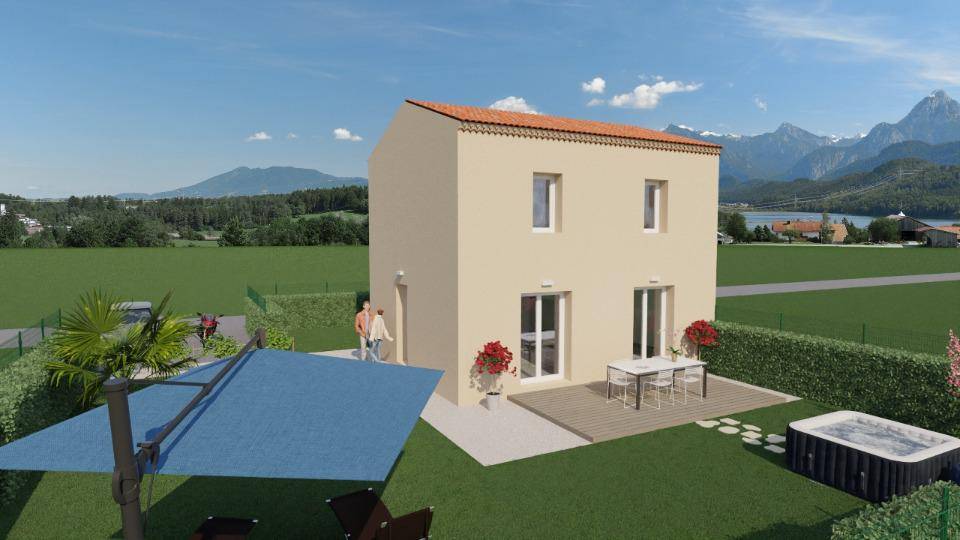 Programme terrain + maison à Le Puy-Sainte-Réparade en Bouches-du-Rhône (13) de 70 m² à vendre au prix de 365000€ - 1