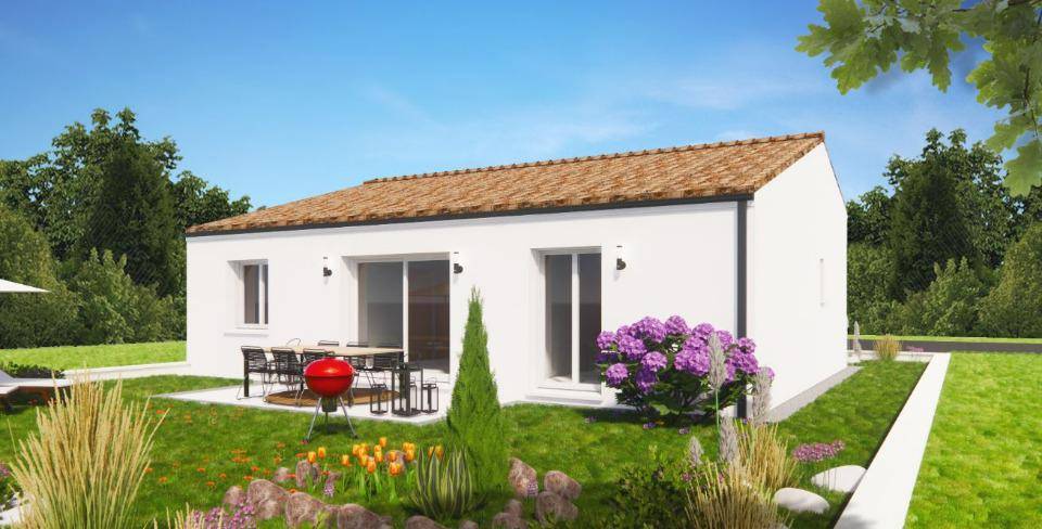 Programme terrain + maison à Villebois-Lavalette en Charente (16) de 78 m² à vendre au prix de 152000€ - 2