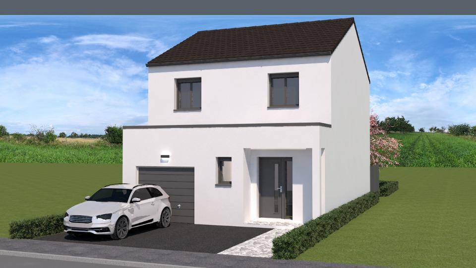 Programme terrain + maison à Jezainville en Meurthe-et-Moselle (54) de 95 m² à vendre au prix de 229000€ - 1